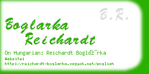 boglarka reichardt business card